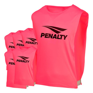 Colete Masculino Para Futebol Kit Com 6 Pçs Penalty Original Colete Masculino Para Futebol Kit Com 6 Pçs Penalty Original