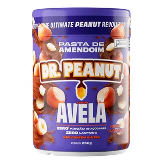 Pasta De Amendoim Dr Peanut AvelĂŁ - 250g - Zero Lactose Pasta De Amendoim Dr Peanut AvelĂŁ - 250g - Zero Lactose