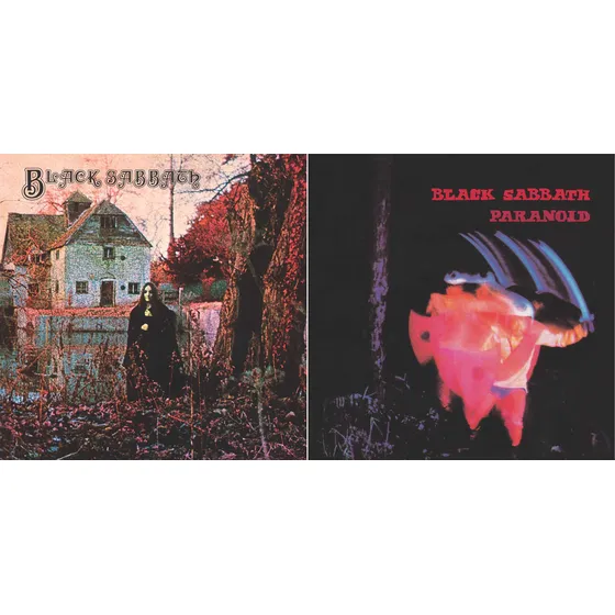 2 Cds Black Sabbath - Black Sabbath, Paranoid
