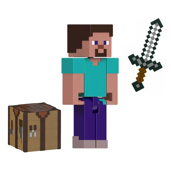 Minecraft Figura De Ação Steve 3.25 