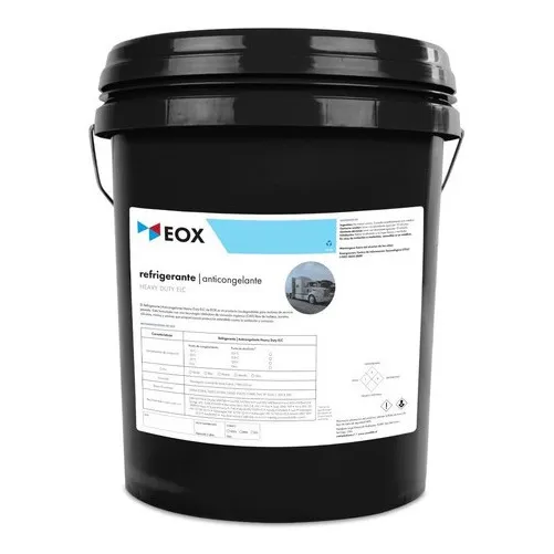 Refrigerante Coolant Elc 50% Servicio Pesado Rojo Eox 20 L