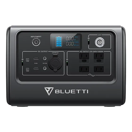 Generador portátil Bluetti EB70S 800W monofásico con tecnología LiFePO₄ (Fosfato de Ferro-Lítio) 120V