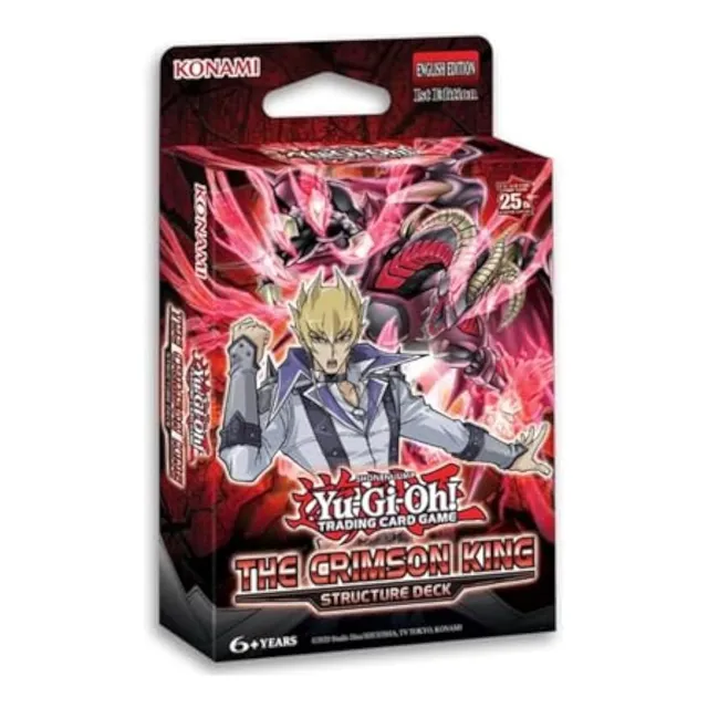 Baraja De Estructura Yu-gi-oh!: El Rey Carmesí, Deck De 46 C