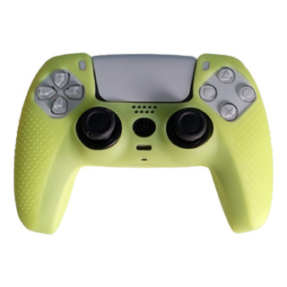 Capa Protetora + Par De Grips P/ Controle Ps5 Playstation 5 Capa Protetora + Par De Grips P/ Controle Ps5 Playstation 5