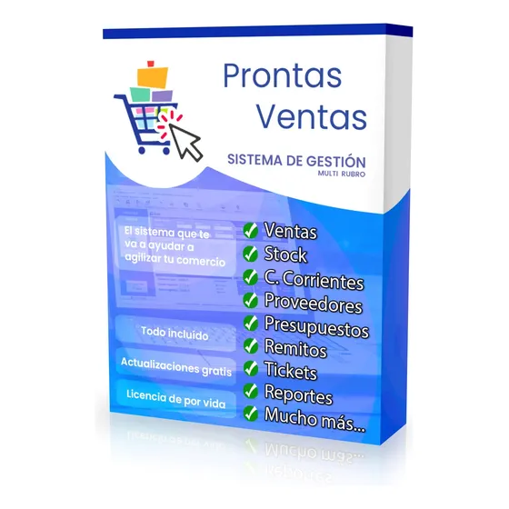 Prontas Ventas - Software Gestion Inventario Stock Remitos