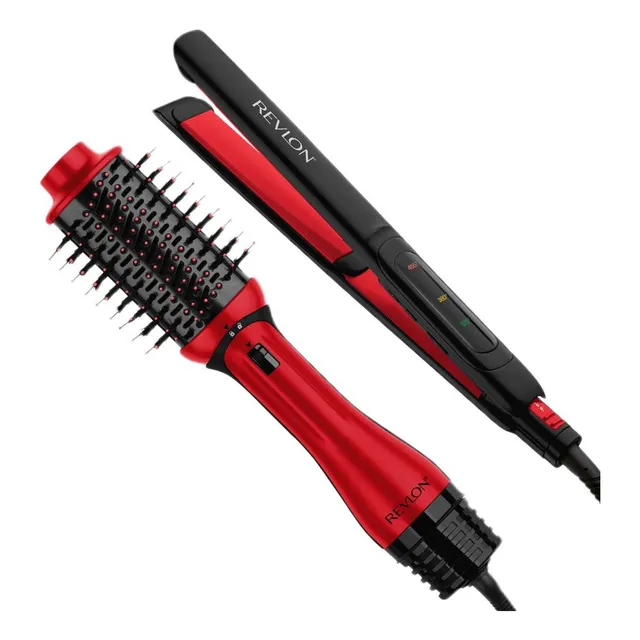 Revlon Set De Cepillo Y Plancha Importado Oferta Nuevo