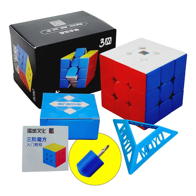 Cubo Mágico Magnético 3x3 Moyu Meilong 3m Toycube
