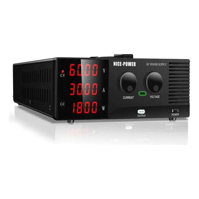 Fuente De Alimentación Cc Variable 60v 30a, Fuente De Alimen