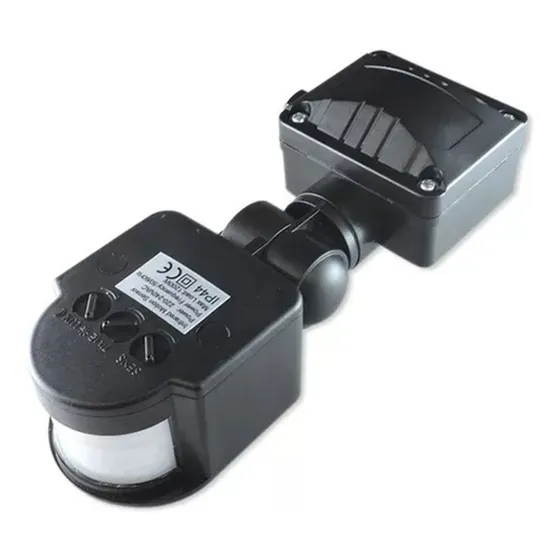 Sensor De Movimiento 180o 1200w 220v De Exterior Led Jardin