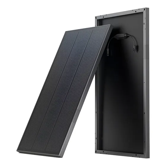 Kit De 2 Panel Solar Rígido Ecoflow 100w / Ip68 / 23% Color Negro Voltaje Máximo Del Sistema 17.1v