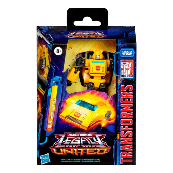 Origin Bumblebee Deluxe Class, Transformers Legacy United