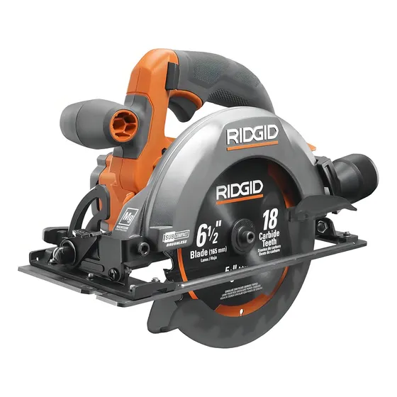 Sierra Circular Ridgid, 18v, S/carbones, Sin Bateria Color Naranja Frecuencia 0