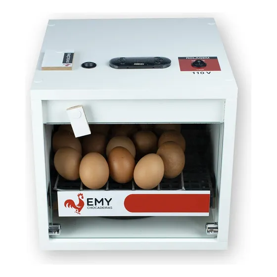 Chocadeira 20 Ovos Pequena Configurada Para Diversas Aves