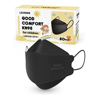 Levenis Mascarillas Kn95 Para Niños, Paquete De 50, Kn95 Y Levenis Mascarillas Kn95 Para Niños, Paquete De 50, Kn95 Y