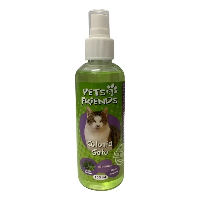 Colonia Para Gatos Pets Friends Aroma Verbena 160 Ml