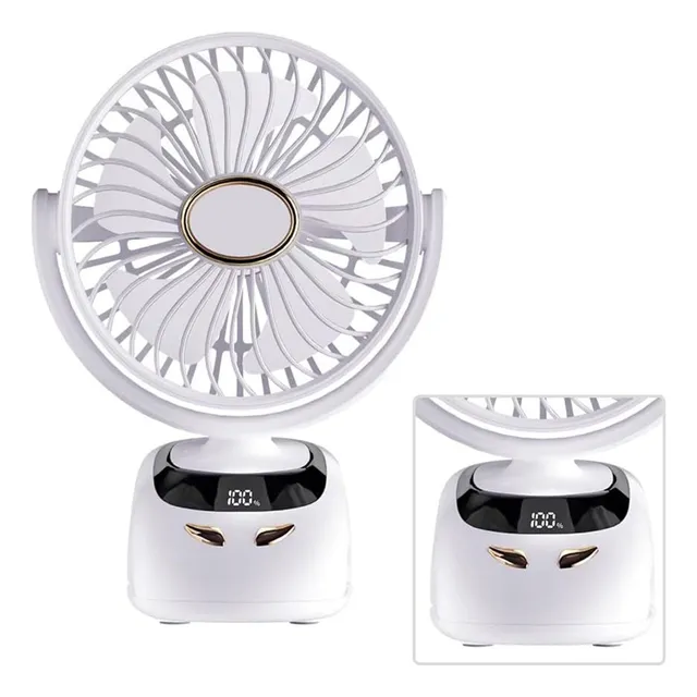 Mini Ventilador Abanico De Pinza Recargable Usb Portatil