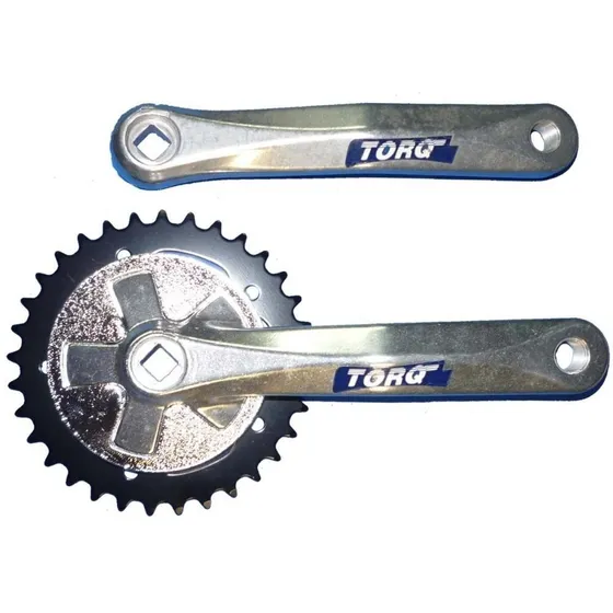 Plato Y Palanca Bmx Torq Aluminio, 33 Dientes