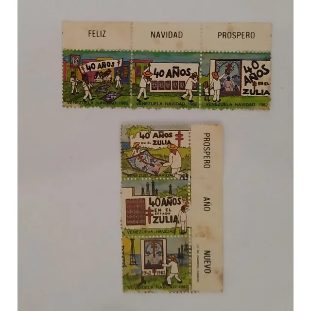 Estampilla 40 Años En El Zulia Asoc Anti Tuberculosis 1982