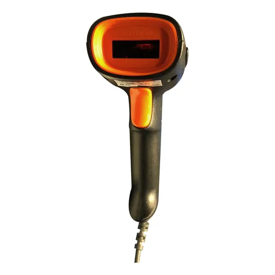 Leitor Codigo De Barras Laser Usb Cor Preto 127/220v