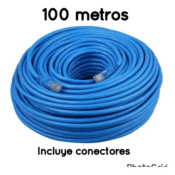 Cable De Internet Cat5e Utp Router Módem Utp 100 Metros