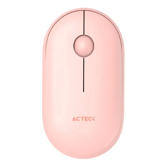 Mouse Acteck Optimize Edge Mi460 1600dpi Inalambrico Rosa