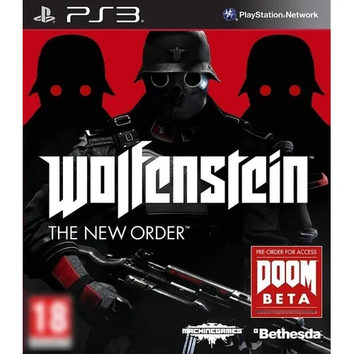 Wolfenstein The New Order Ps3 Seminovo Capa Impressa