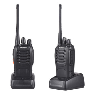 Walkie-talkie Baofeng Bf 888s De 2 Radios - Negro 127v Walkie-talkie Baofeng Bf 888s De 2 Radios - Negro 127v
