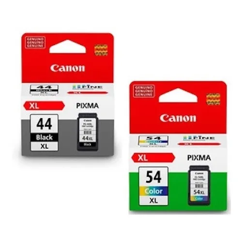 Cartuchos Canon 44xl Negro + 54xl Color Originales