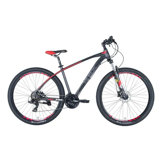 Bicicleta M.t.b. 29 Al-warlock 18  24s Gris/rojo D/hidraulic
