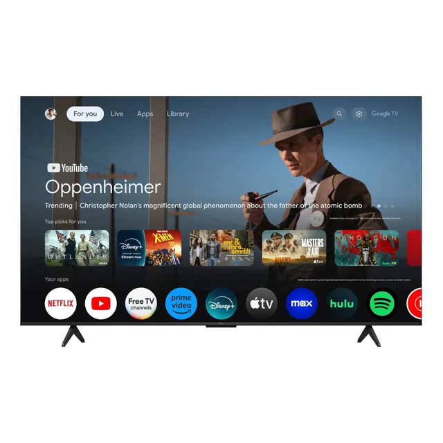 Televisor Tcl 65 Pulgadas 4k Uhd Smart Google Tv Hdr 2024