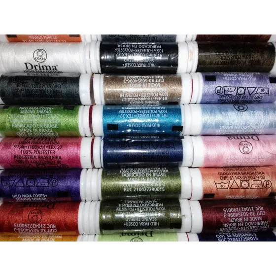 Hilo Coser Drima  91.4 Mtr   X 16 Unid Colores Surtidos
