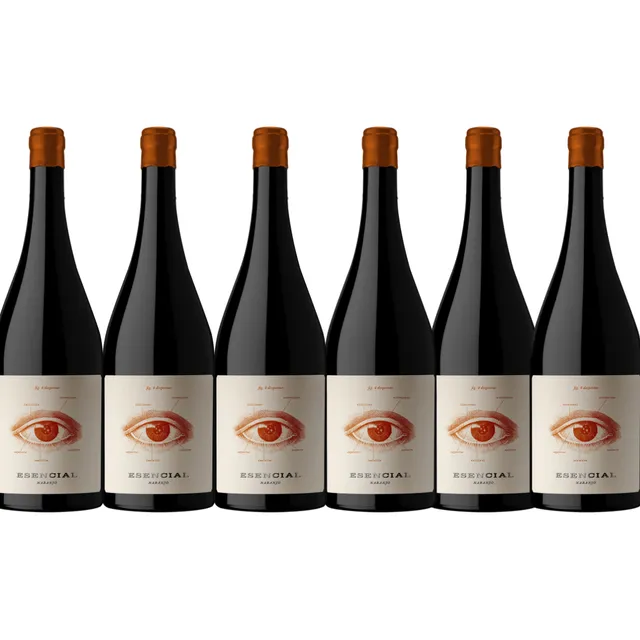 Kit Com 6 Vinho Argentino Branco Seco Esencial Naranjo 750ml