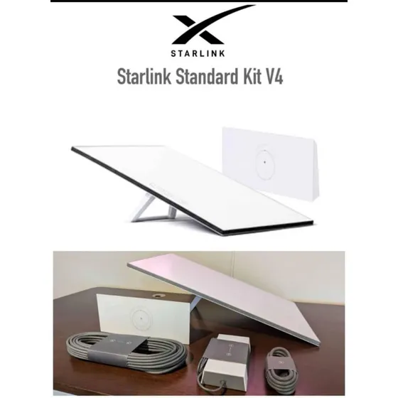 Antena Starlink Kit V4 300 Mb Internet Ilimitado