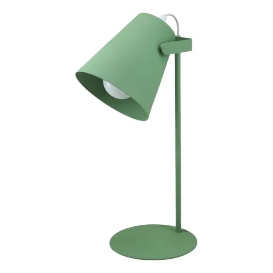 Lámpara De Mesa Alfa E27 Luz Móvil Led Velador Colores