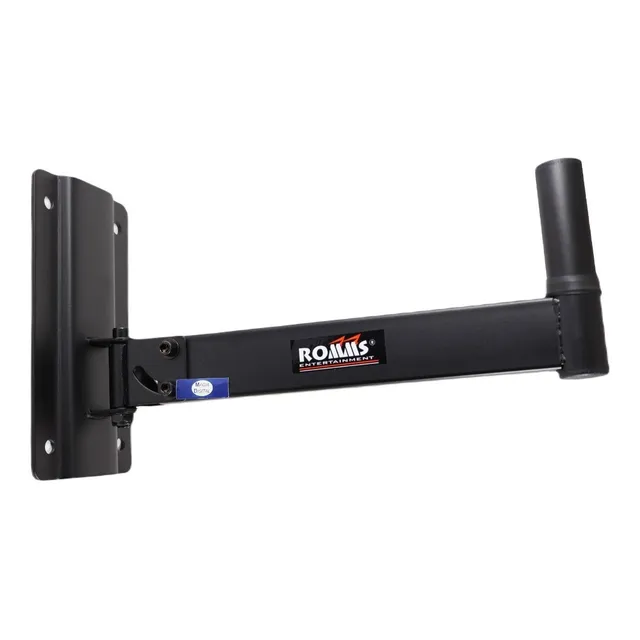 Soporte Bafle Bocina Pared Base Pedestal Stand Romms Ms-183 Color Negro