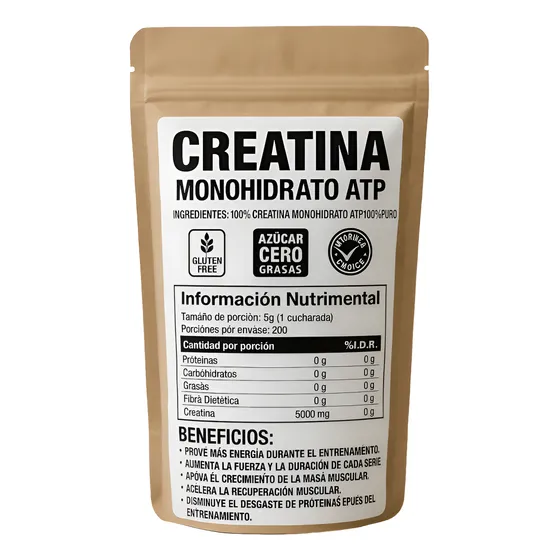 Creatina Monohidrato 100% Pura Promoción 500 Gr .!!!