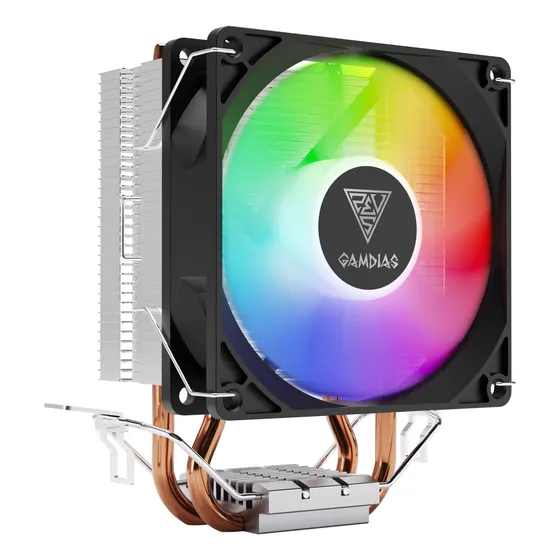 Fan Cooler Argb Disipador Tipo Torre Jonsbo 2 Tubos De Cobre