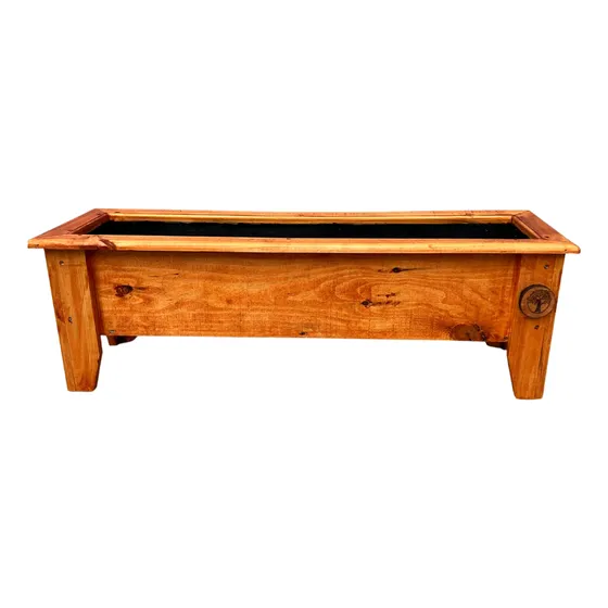 Jardineras Macetero De Madera Rectangular Grande