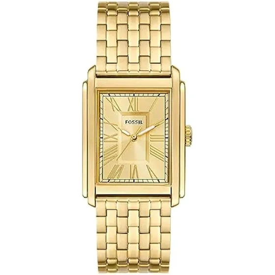 Fossil Reloj De Tres Manecillas De Acero