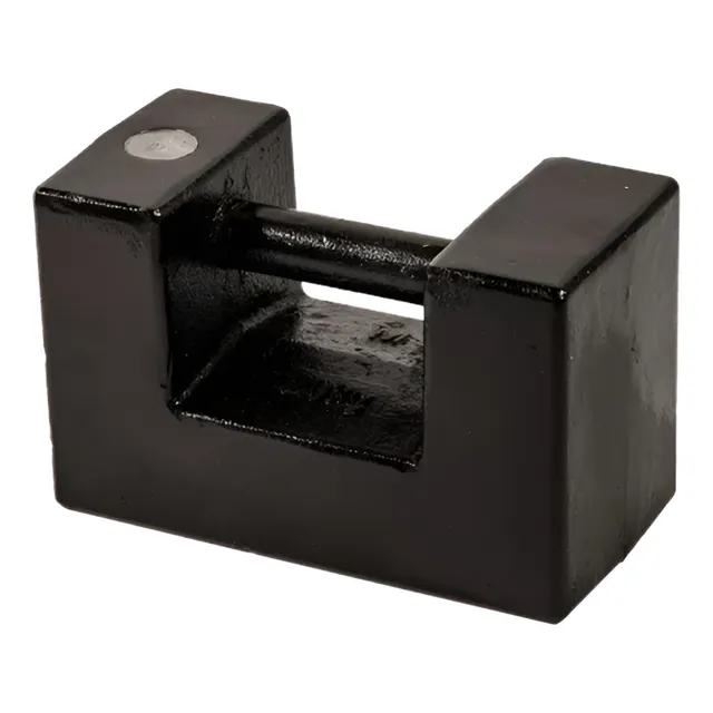 Peso Padrão Classe M1 Ferro 5000g (5 Kg) C/ Certificado