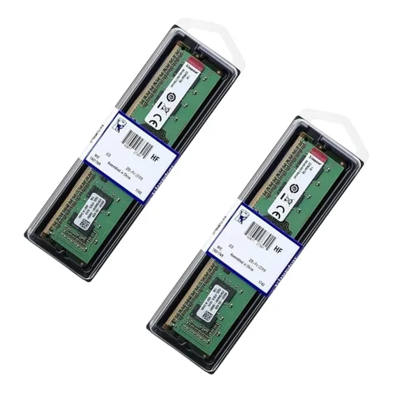 Kit 2 Memórias Kingston Ddr4 8gb (2x8gb=16gb)2666mhz Desktop