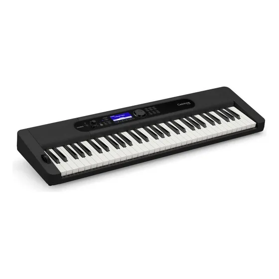 Teclado Musical Casiotone Cts400 Casio Ct-s400 Preto Bk