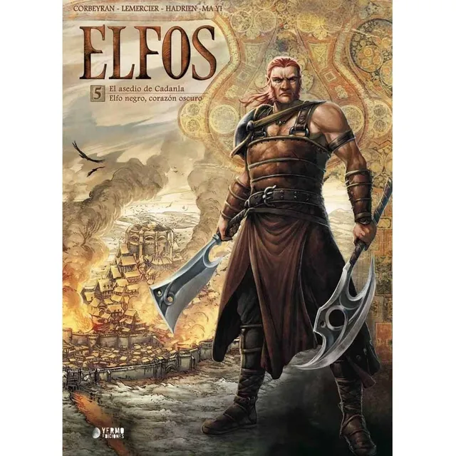 Elfos 05. El Asedio De Cadanla/ Elfo Negro, Corazon Oscuro -