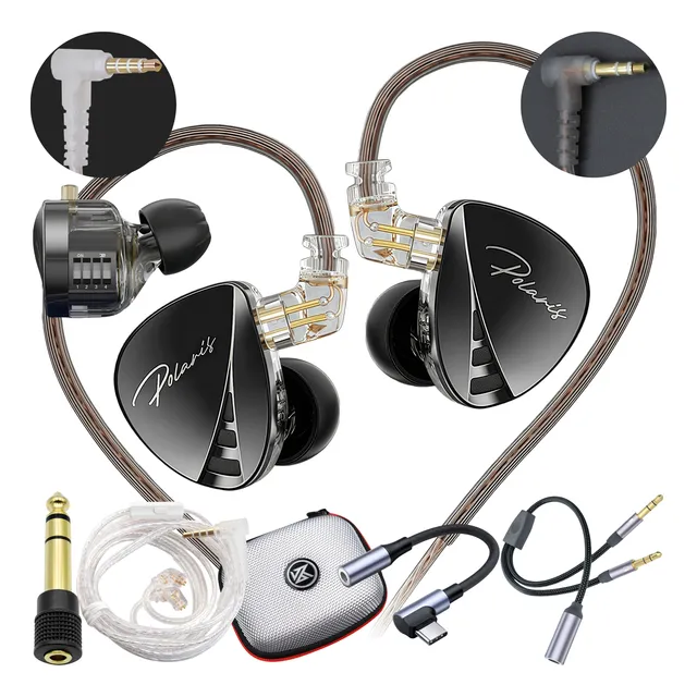 Audífonos Cca Polaris In Ear Todo En Uno Iem Gamer Monitores