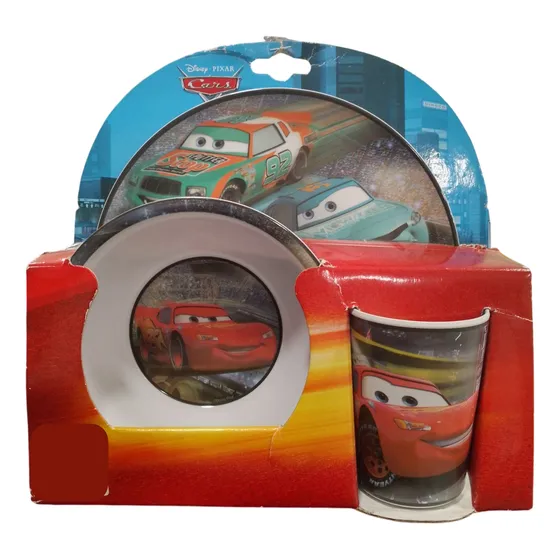 Set De Plato, Cubierto Y Vaso Infantil / Varios Modelos