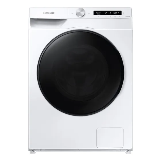 Lavasecarropas inverter Samsung WD10T534DBW 10.5 6 kg color blanco