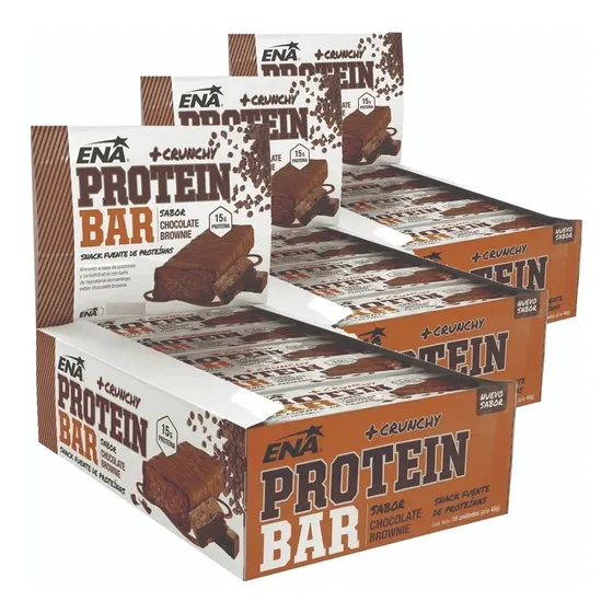 3 Cajas Barras Proteicas Ena 46 Gramos Cada Barra D Proteina
