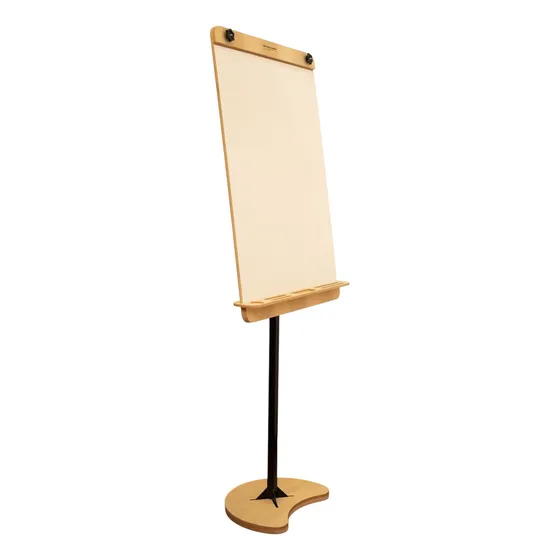 Pizarra Blanca Rotafolio 75x100cm + Todos Los Accesorios 