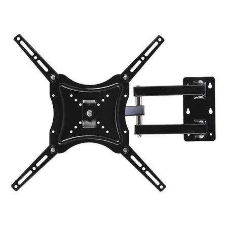 Soporte articulado para TV de 14 a 55 pulgadas, hasta 50 kg, color negro universal