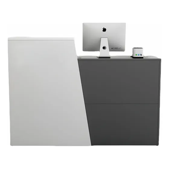 Recepcion 120cm Con Cajón Con Cerradura Minimalista
